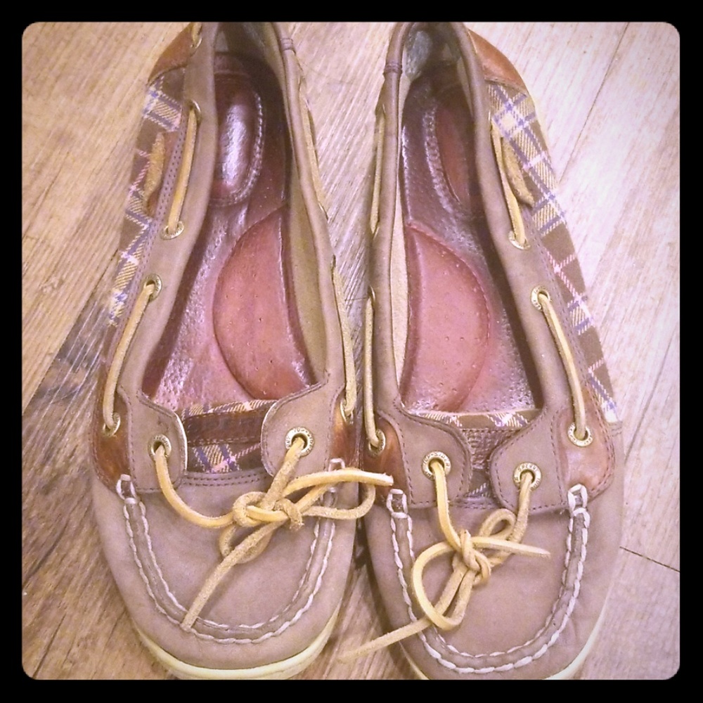 Purple Sperry Shoes